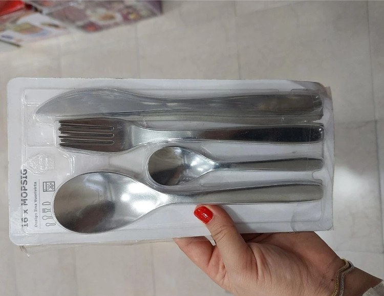 سرویس قاشق چنگال ایکیا